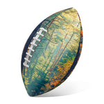 Autumn Forest Print Rugby Ball