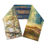 Autumn Forest Print Scarf
