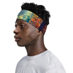 Autumn Forest Print Sports Headband
