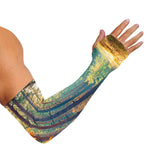 Autumn Forest Print Sun Protection Arm Sleeves