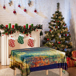 Autumn Forest Print Tablecloth