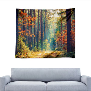 Autumn Forest Print Tapestry