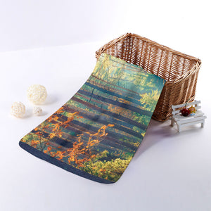 Autumn Forest Print Towel
