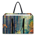 Autumn Forest Print Utility Tote Bag