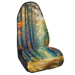 Autumn Forest Print Waterproof Car Seat Cover