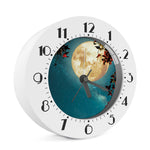 Autumn Full Moon Print Alarm Clock