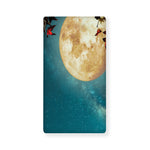 Autumn Full Moon Print Baby Crib Sheet