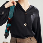 Autumn Full Moon Print Bag Strap