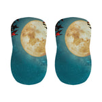 Autumn Full Moon Print Bar Stool Covers