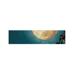 Autumn Full Moon Print Bed Runner