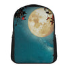 Autumn Full Moon Print Casual Backpack