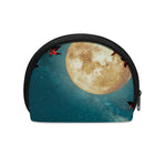Autumn Full Moon Print Coin Purse