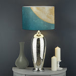 Autumn Full Moon Print Drum Lamp Shade