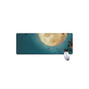 Autumn Full Moon Print Extended Mouse Pad