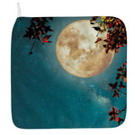 Autumn Full Moon Print Hand Towel