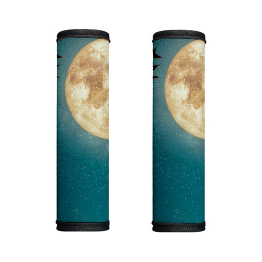 Autumn Full Moon Print Handle Covers