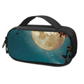 Autumn Full Moon Print Portable Cooler Travel Case