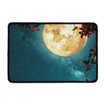 Autumn Full Moon Print Kitchen Mat