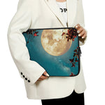 Autumn Full Moon Print Laptop Sleeve