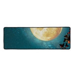 Autumn Full Moon Print Long Kitchen Mat