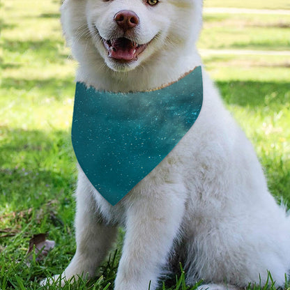Autumn Full Moon Print Over The Collar Dog Bandana