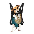 Autumn Full Moon Print Pet Carrier Backpack