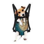 Autumn Full Moon Print Pet Carrier Backpack