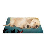 Autumn Full Moon Print Pet Cooling Mat Cover