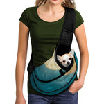 Autumn Full Moon Print Pet Sling Carrier