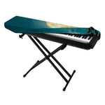 Autumn Full Moon Print Piano Keyboard Cover