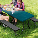 Autumn Full Moon Print Picnic Table Cover