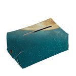 Autumn Full Moon Print Rectangle Tissue Box Cover