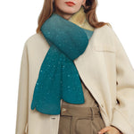 Autumn Full Moon Print Scarf