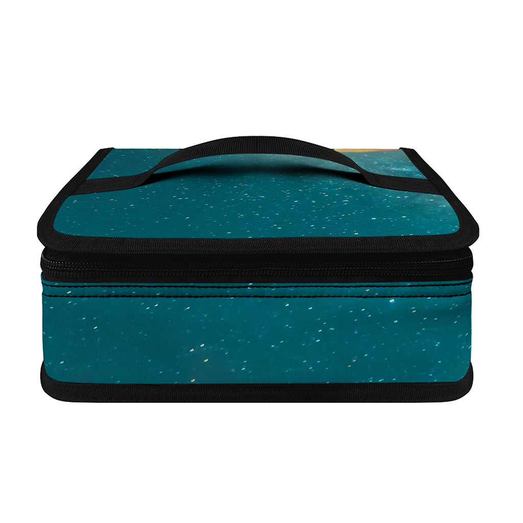 Autumn Full Moon Print Small Lunch Bag