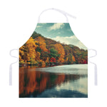 Autumn Lake Print Adjustable Apron