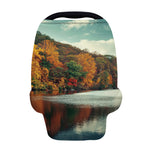 Autumn Lake Print Baby Seat Cover