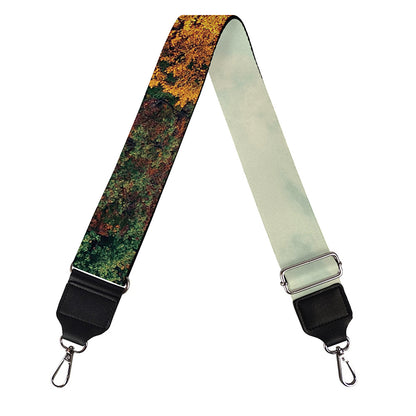 Autumn Lake Print Bag Strap