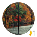Autumn Lake Print Basketball