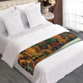Autumn Lake Print Bed Runner