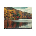 Autumn Lake Print Bifold Wallet