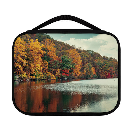Autumn Lake Print Classic Bible Case