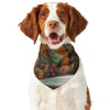 Autumn Lake Print Dog Bandana