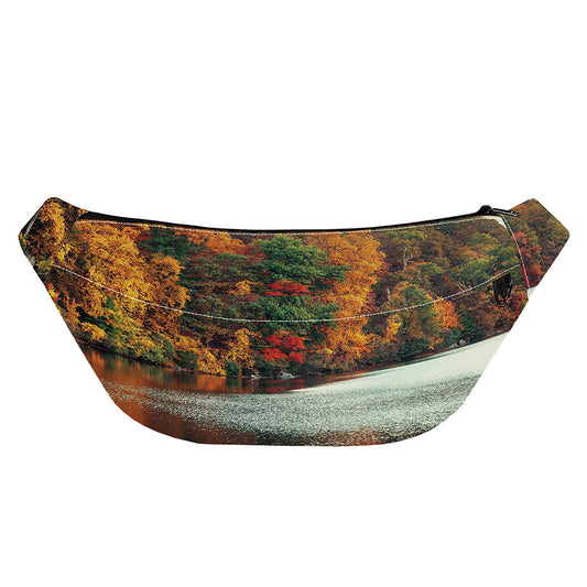 Autumn Lake Print Fanny Pack