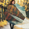 Autumn Lake Print Foldable Umbrella