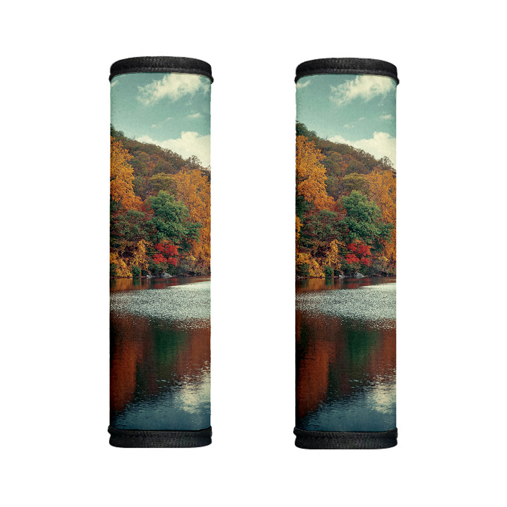 Autumn Lake Print Handle Covers