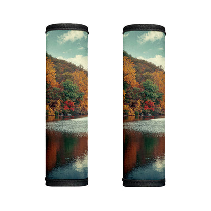 Autumn Lake Print Handle Covers