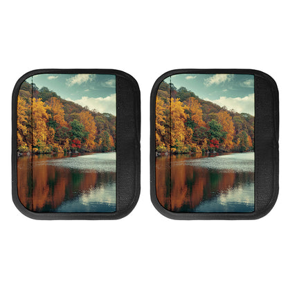 Autumn Lake Print Handle Covers