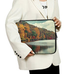 Autumn Lake Print Laptop Sleeve
