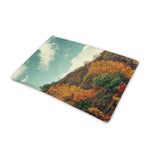 Autumn Lake Print Pet Cooling Mat Cover