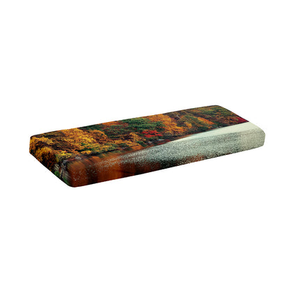 Autumn Lake Print Piano Keyboard Cover